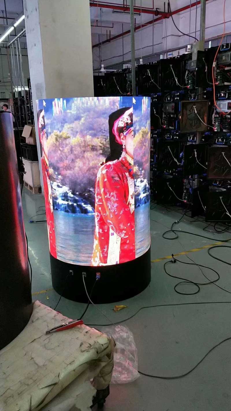 圓柱型<a href=http://m.jkkk90.com target=_blank class=infotextkey>led顯示屏</a>