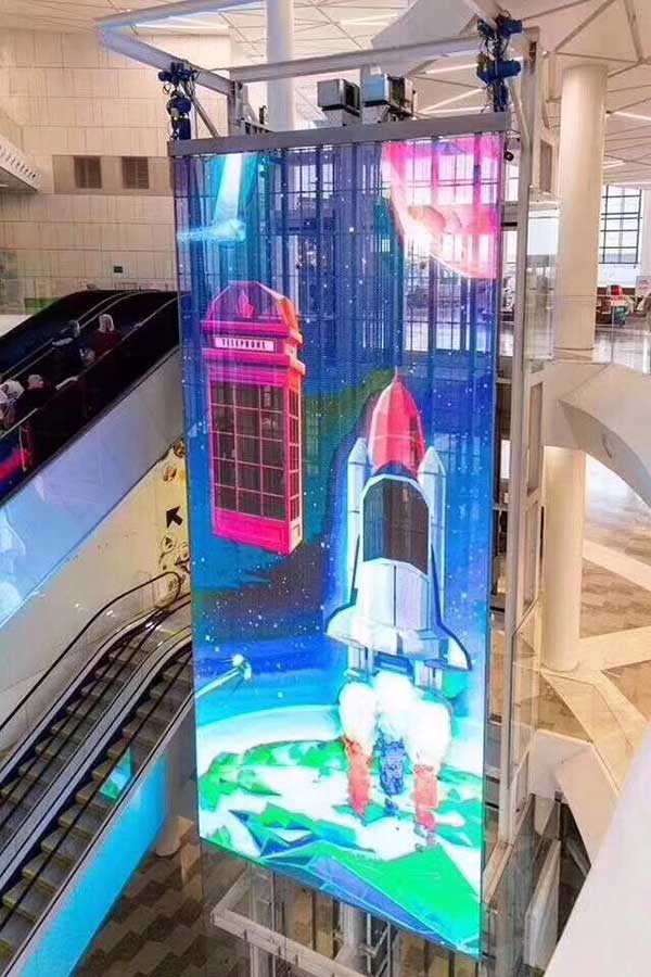 LED<a href=http://m.jkkk90.com/toumingping/ target=_blank class=infotextkey>透明屏</a>在餐廳酒店應用的解決方案